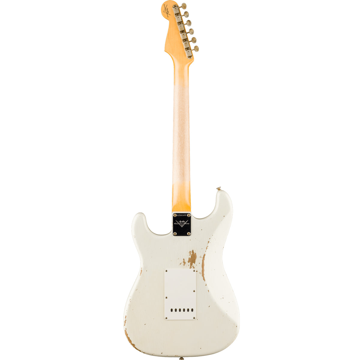 Fender Custom Shop 1962 Stratocaster Relic Rosewood Fingerboard Olympic White