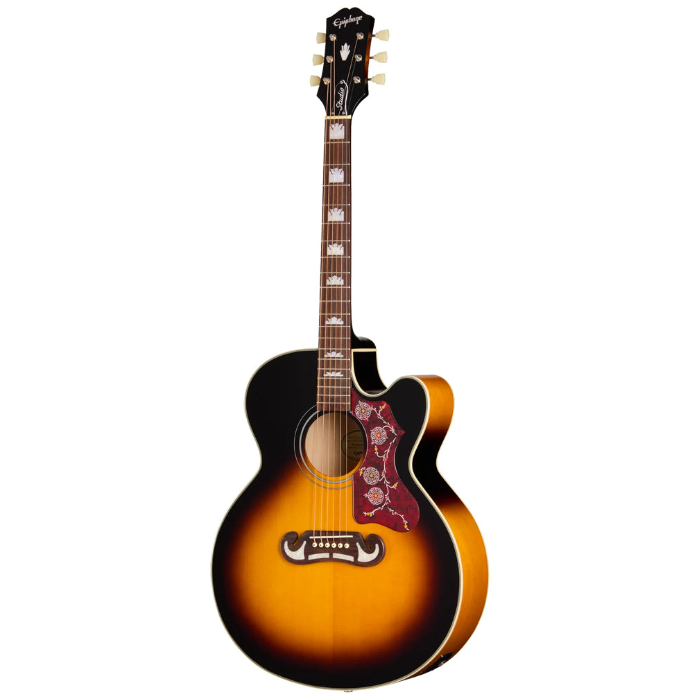 Epiphone Inspired by Gibson SJ-200 Studio EC Vintage Sunburst w/Bag