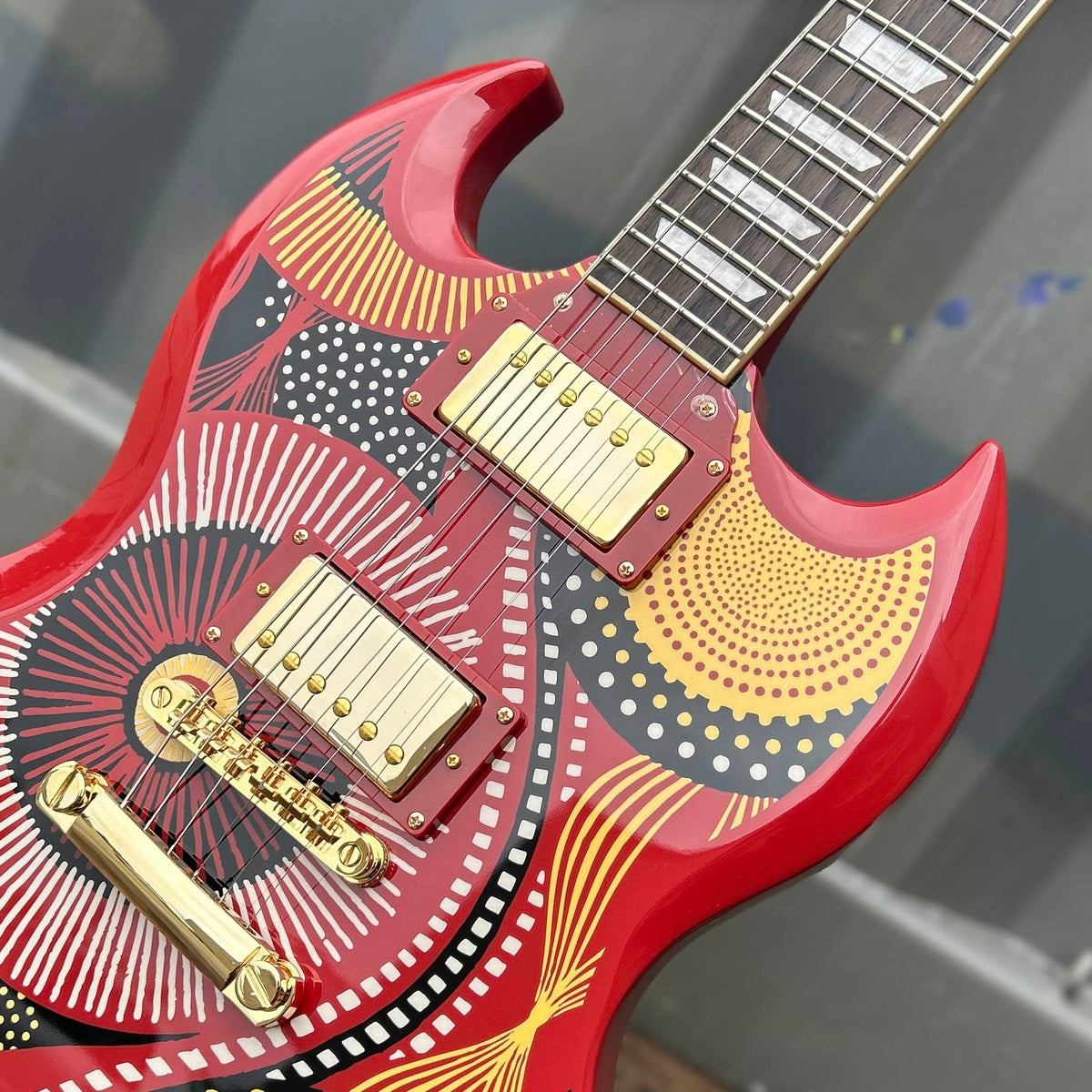 2026 Epiphone Fatoumata Diawara SG Ember Red w/Case