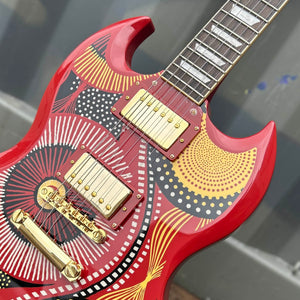 2026 Epiphone Fatoumata Diawara SG Ember Red w/Case