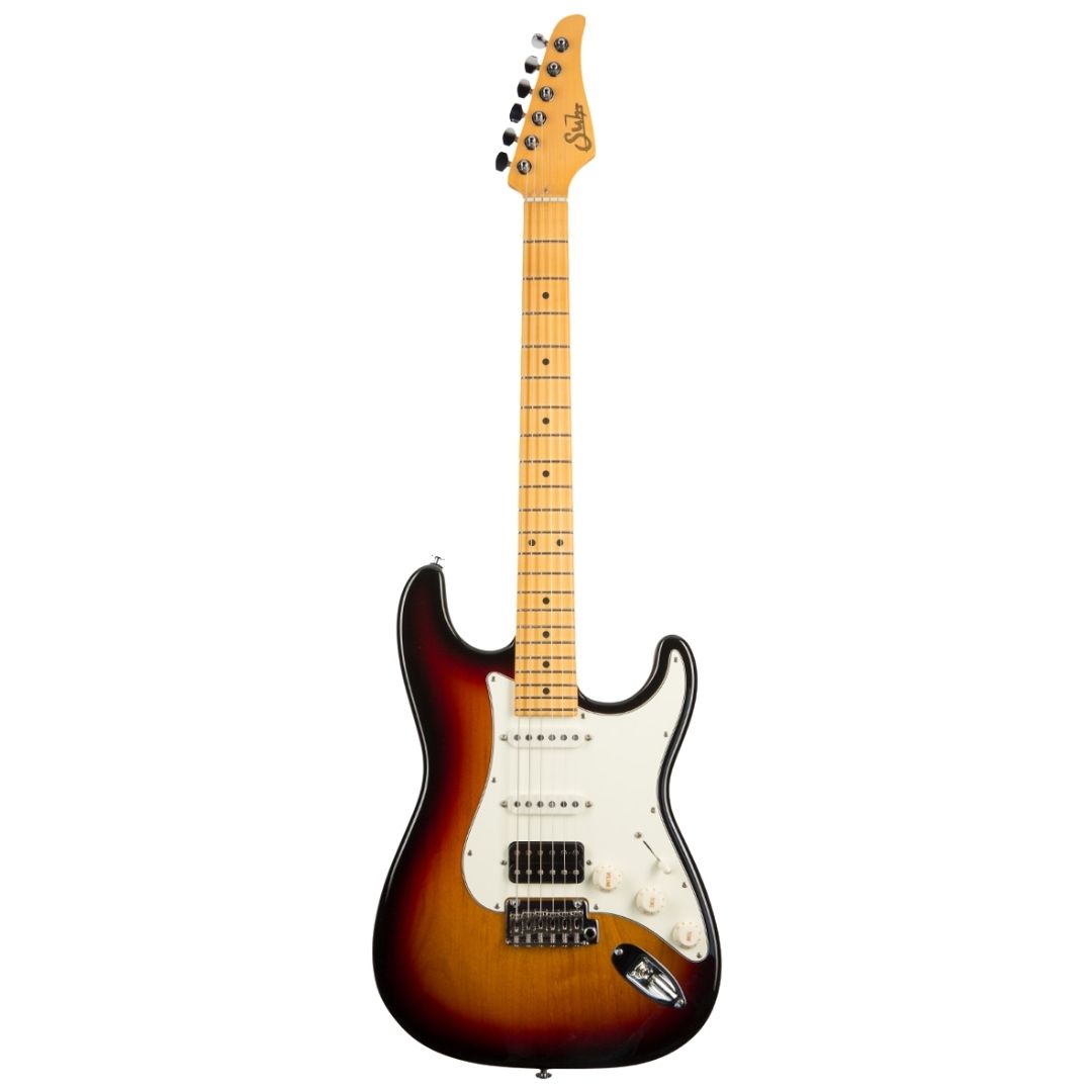 Suhr Classic S 3 Tone Burst HSS Maple Fingerboard w/Soft Case