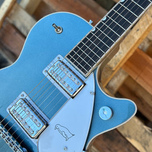 Used Gretsch G6134T-140 Limited Edition 140th Double Platinum Penguin w/Bigsby Two-Tone Stone Platinum/Pure Platinum w/Case