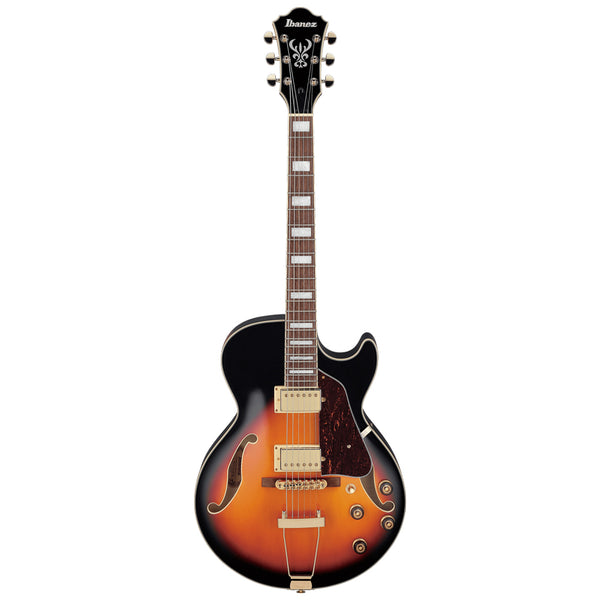 Ibanez AG75G Hollow Body Electric Guitar - Brown Sunburst