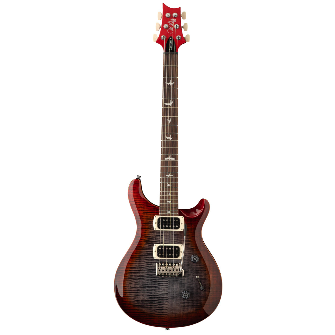 Paul Reed Smith (PRS) SE Custom 24 Charcoal Cherry Burst w/Bag