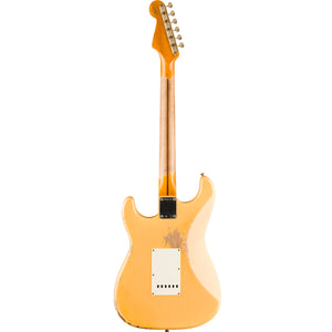 Fender Custom Shop 1957 Stratocaster Heavy Relic Maple Fingerboard Aged Nocaster Blonde