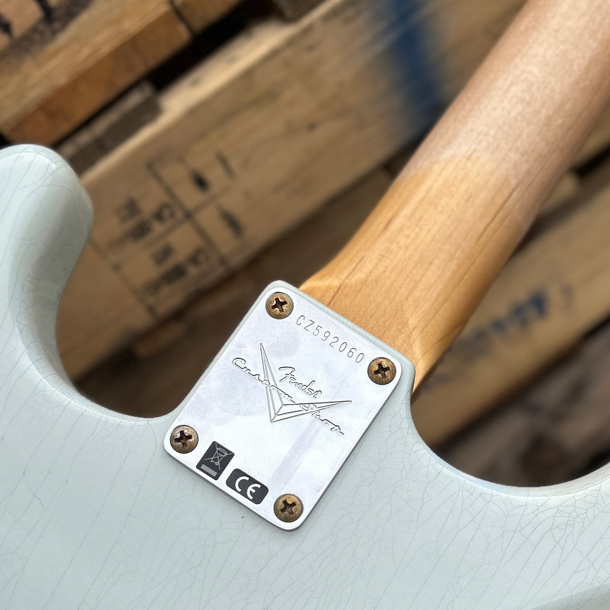 Fender Custom Shop 1959 Stratocaster Journeyman Relic, 3A Rosewood Fingerboard, Super Faded Aged Sonic Blue
