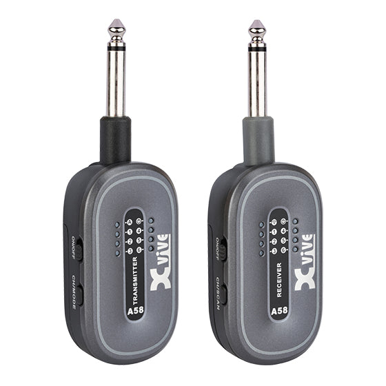 Xvive Audio A58 Guitar Wireless System Grey