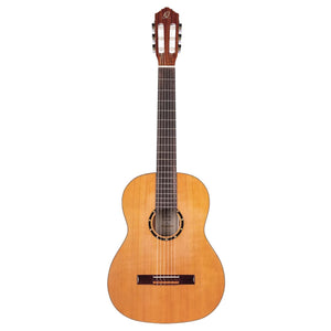 Ortega R122G Family Series Full Size Classical Cedar/Mahogany Gloss Natural w/Bag