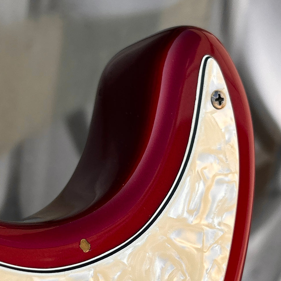 1997 Fender Deluxe Strat Plus Maple Neck Crimson Red w/Case