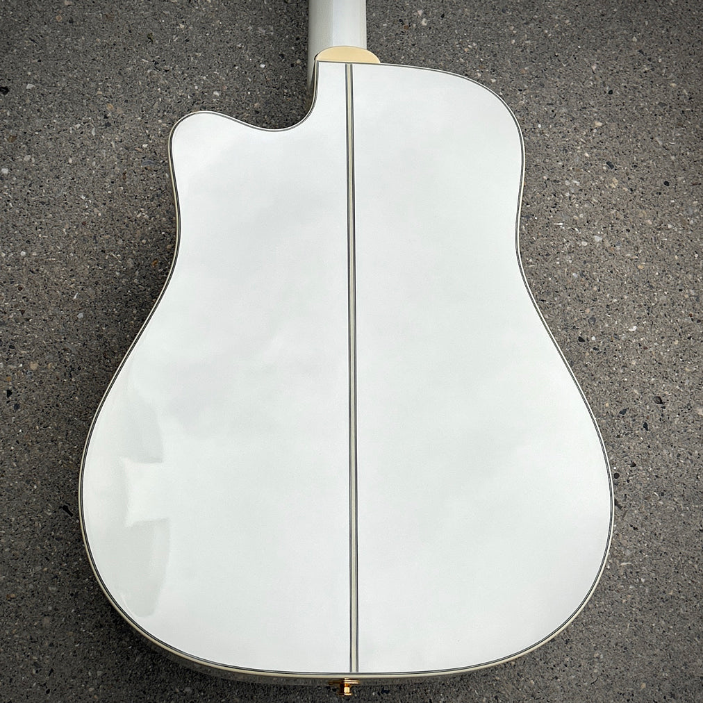 2024 Takamine GD37CE-12 PW 12-String Acoustic-Electric Pearl White w/Gig Bag