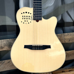 Used Godin Multiac Nylon Deluxe Natural w/Case