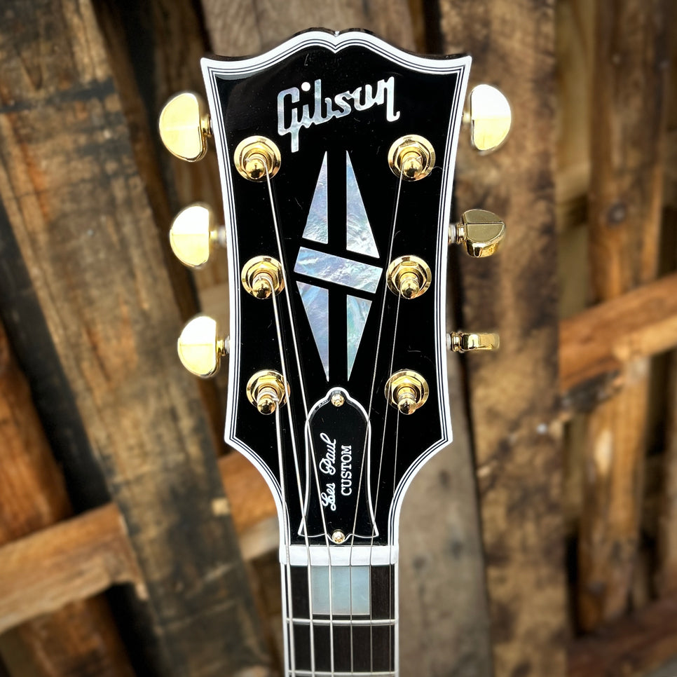 Gibson Custom Shop Les Paul Custom AAA Quilt Top Indigo Blue