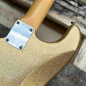 2005 Fender Custom Shop Greg Fessler Master Design 1964 Relic Gold Sparkle Stratocaster