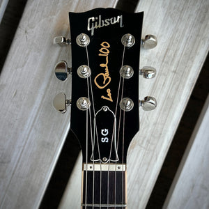 2015 Gibson 100 Anniversary SG Standard Trans Ebony w/Case