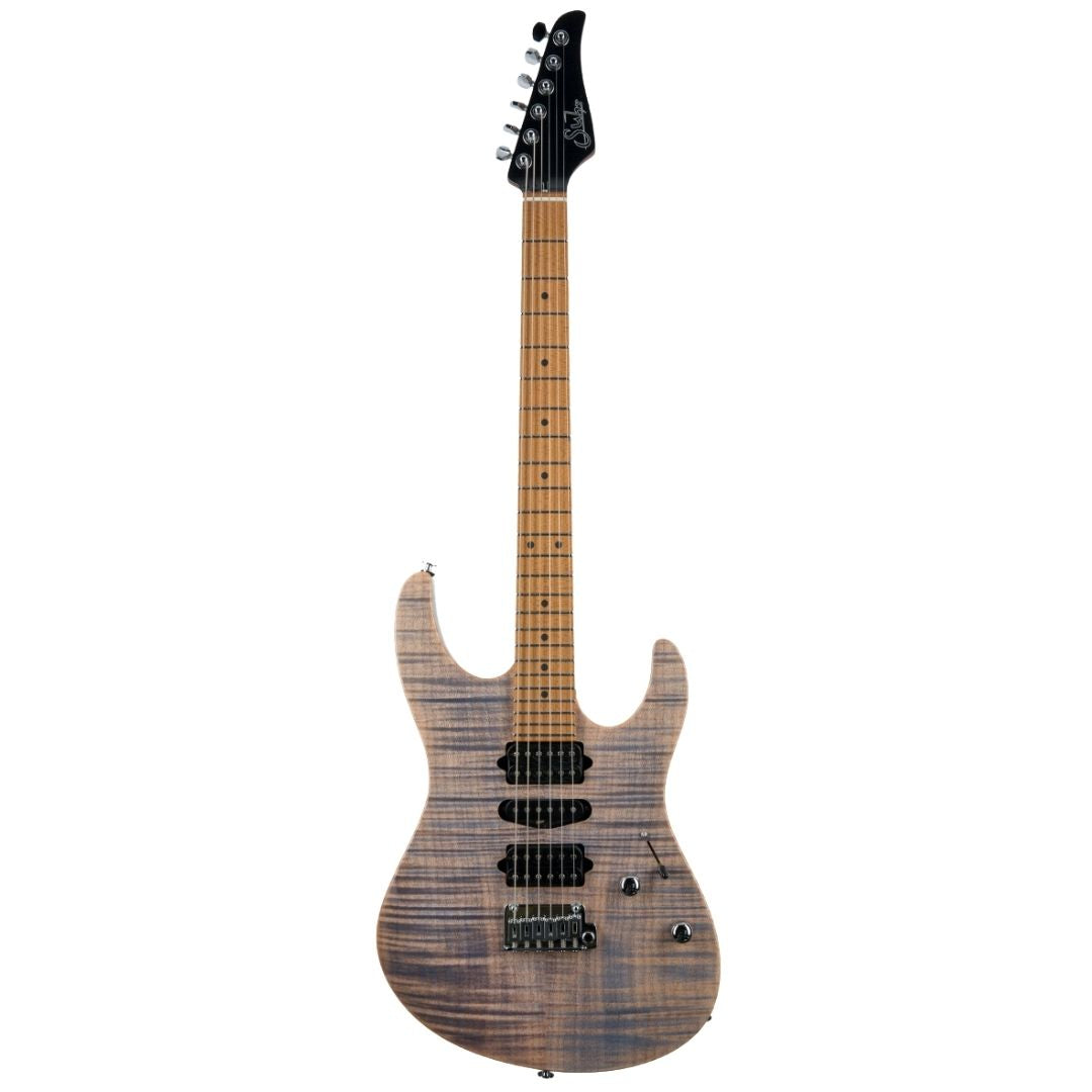 Suhr Modern Plus HSH Roasted Maple Fingerboard Trans Blue Denim Slate w/Soft Case