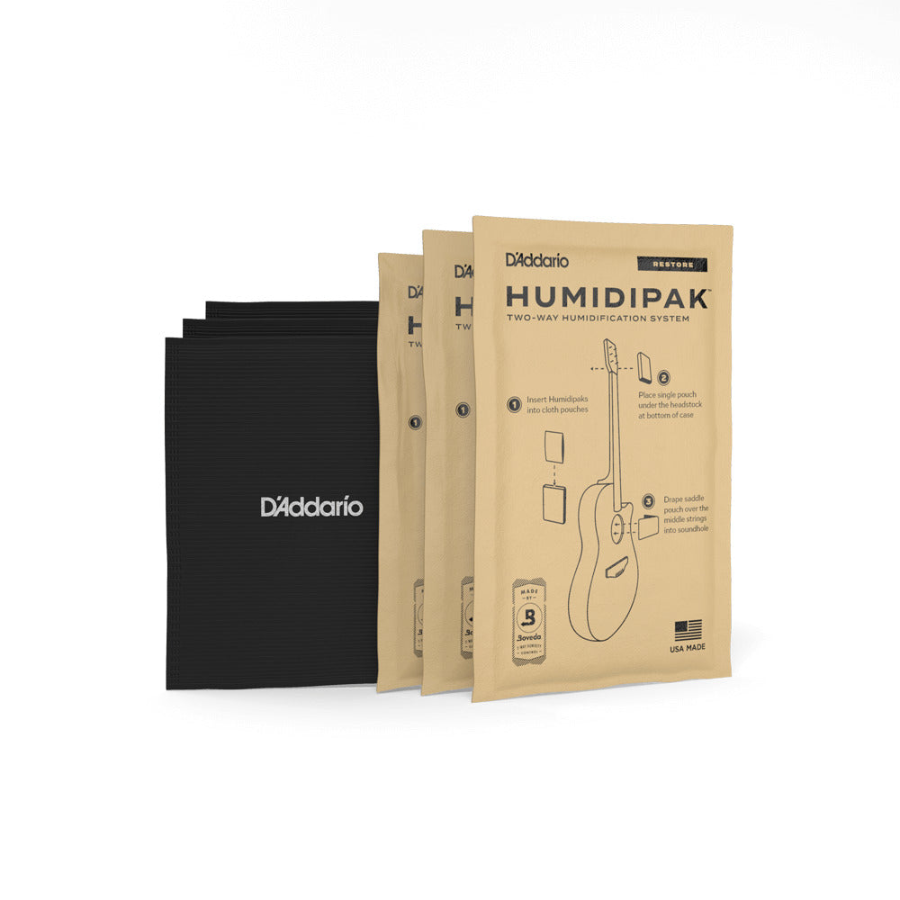 D'Addario Humidipak Restore Kit Humidity Control for Guitar PW-HPK-03