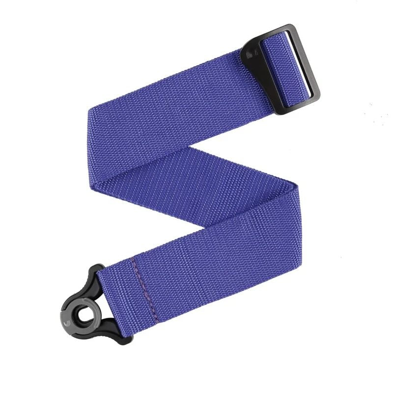 D'Addario Auto Lock Guitar Strap Poly Purple PWSAL403