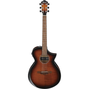 Ibanez AEW Series AEWC400 Amber Sunburst High Gloss Acoustic Electric