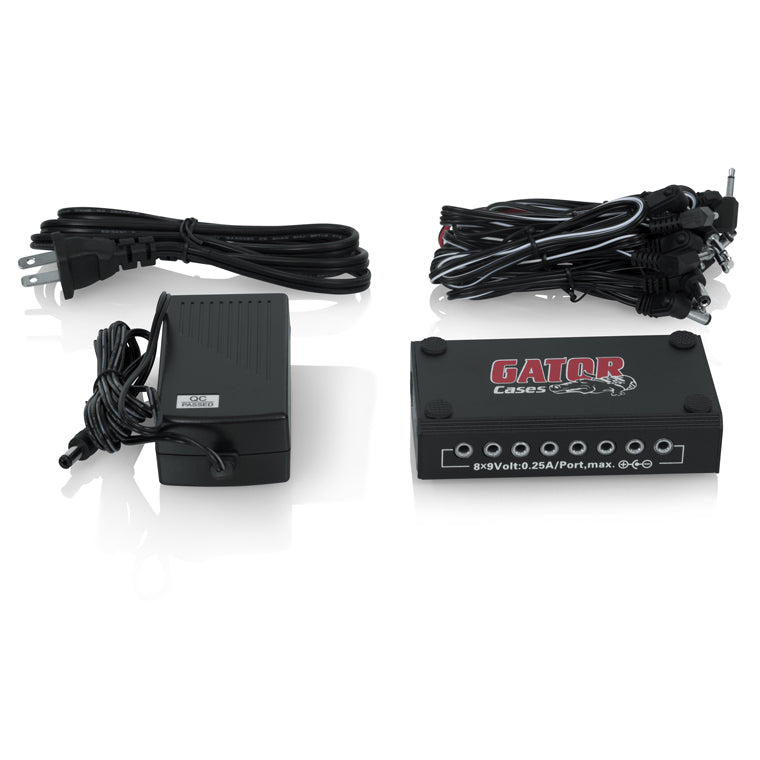 Gator Pedalboard Power Supply G-BUS-8