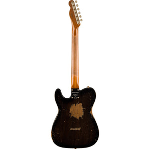 Fender Custom Shop Limited Edition Roasted Reverse '50s Telecaster Heavy Relic Roasted Maple Fingerboard Ebony Transparent