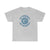 Guitarworks Blue Circle Logo Grey Unisex Heavy Cotton T-Shirt