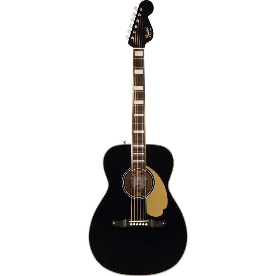 Fender Malibu Vintage Black w/hardshell case