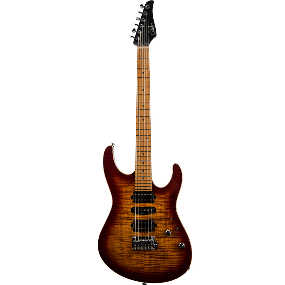 Suhr Modern Plus Roasted Maple Fingerboard HSH Bengal Burst