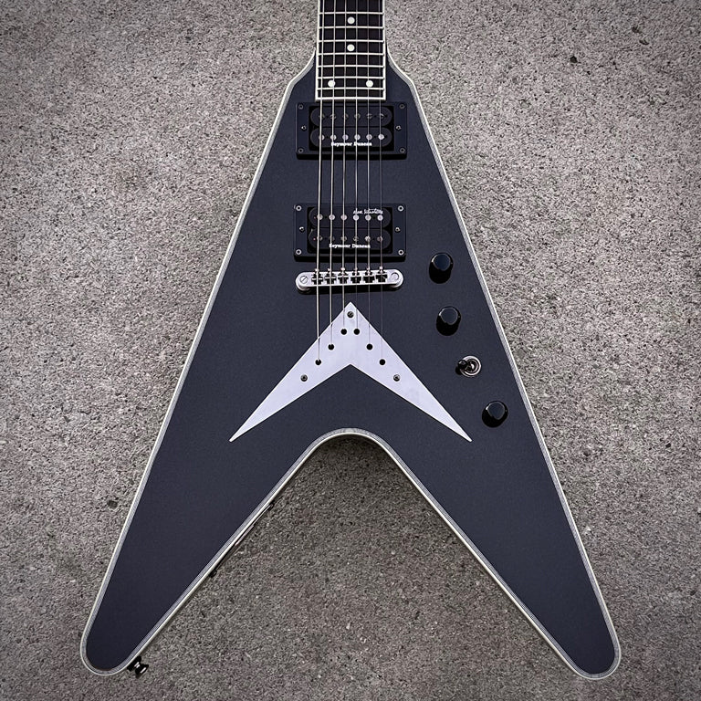 2023 Epiphone Dave Mustaine Flying V Custom Black Metallic