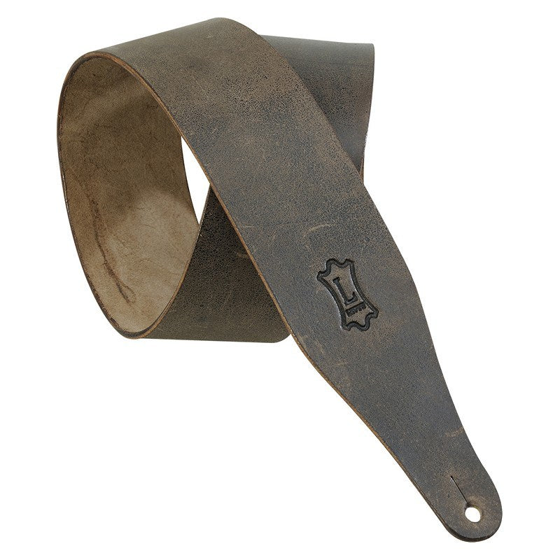Levy's M17D-DBR Veg Tan Leather Guitar Strap