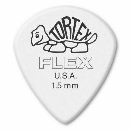 Jim Dunlop Tortex Flex Jazz III Pick 12 Pack 1.50 466P1.50