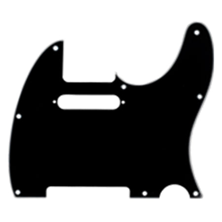 Fender 8 Hole Telecaster Pickguard Black