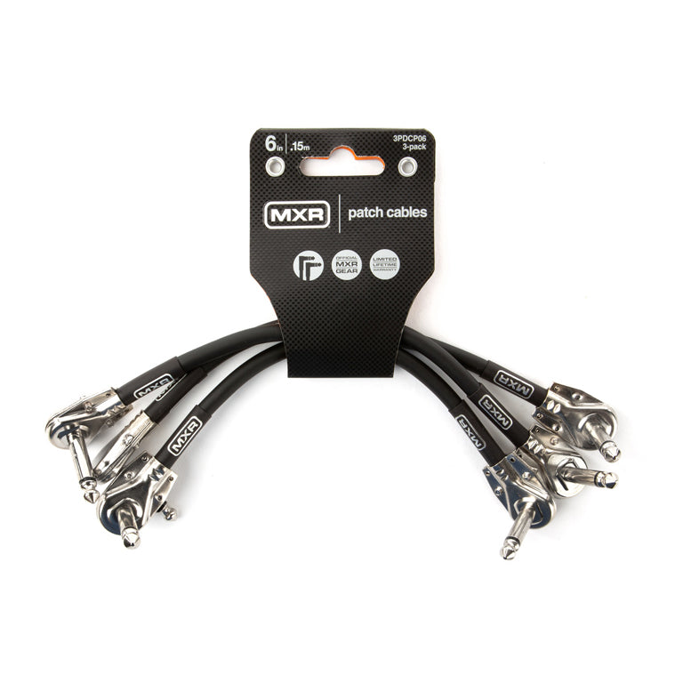MXR Patch Cables 6" 3 Pack