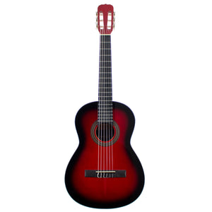 Maverick Guitars 3/4 Size Classical Guitar Red w/Gig Bag MC34-RD