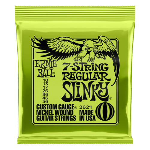 Ernie Ball Regular Slinky 7 String Nickel Wound Electric Strings