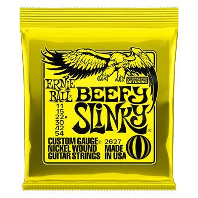 Ernie Ball Beefy Slinky Nickel Wound Electric Strings 11-54