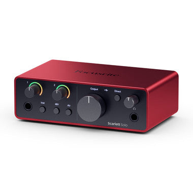 Focusrite Scarlett SOLO 4th Generation Recording Interface