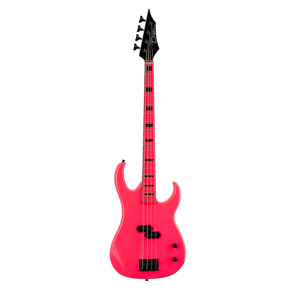 Dean Custom Zone Bass Fluorescent Pink - Guitarworks