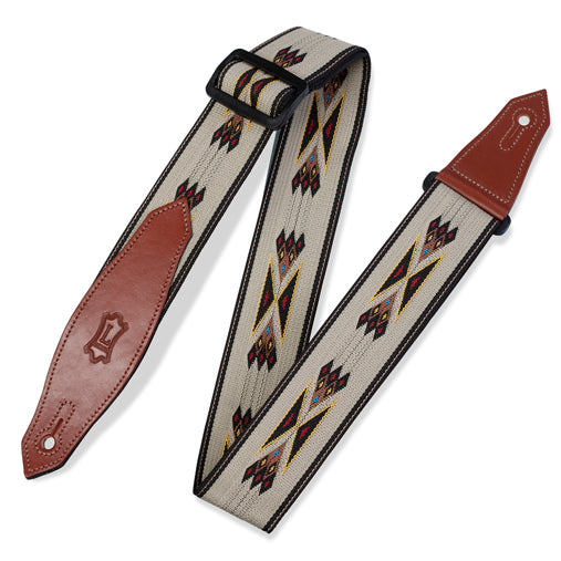 Levy's Print Series Guitar Strap MSSN80-TAN