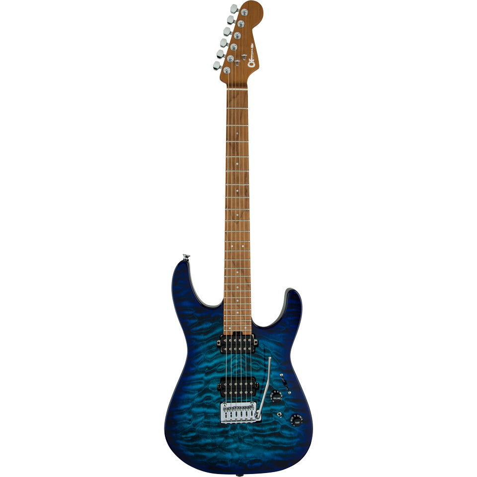 Charvel Pro-Mod DK24 HH 2PT CM QM Chlorine Burst