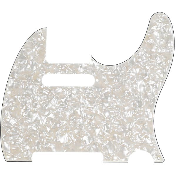 Fender 8 Hole Telecaster Pickguard Aged White Pearl
