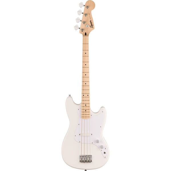 Squier Sonic Bronco Bass Maple Fingerboard White Pickguard Arctic