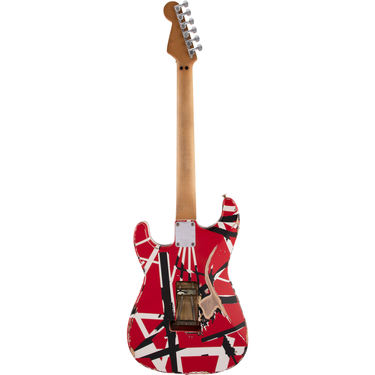 EVH Striped Series Frankie Red/White/Black Relic