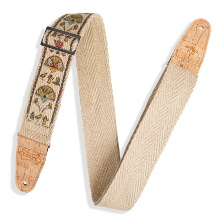 Levy`s Egyptian Hemp Natural Guitar Strap MH8P-004