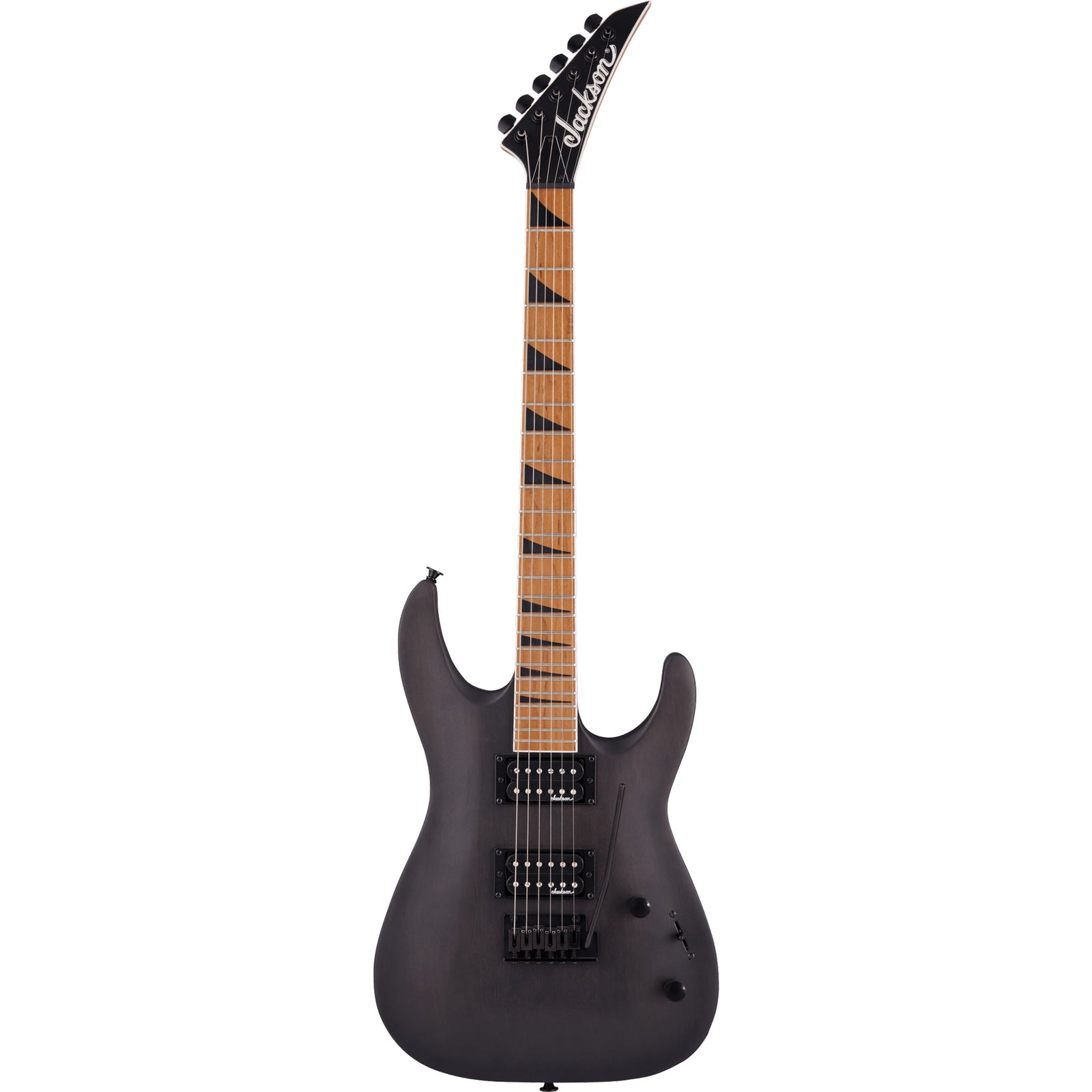 Jackson JS Series Dinky Arch Top JS24 DKAM Caramelized Maple Fingerboard Black Stain
