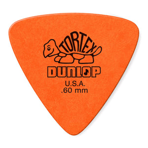 Orange 0.60mm Tortex® Triangle Guitar Pick (6/pack)