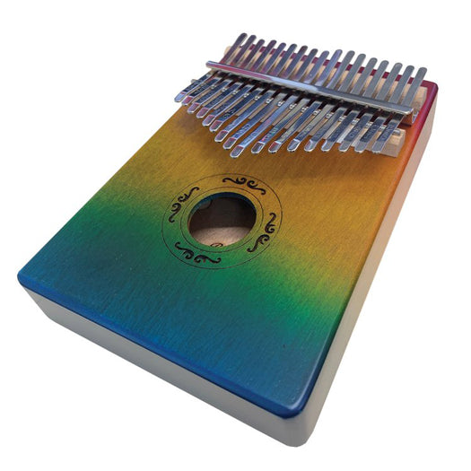 Beaver Creek 17 Key Kalimba Rainbow BCKALM-17MC