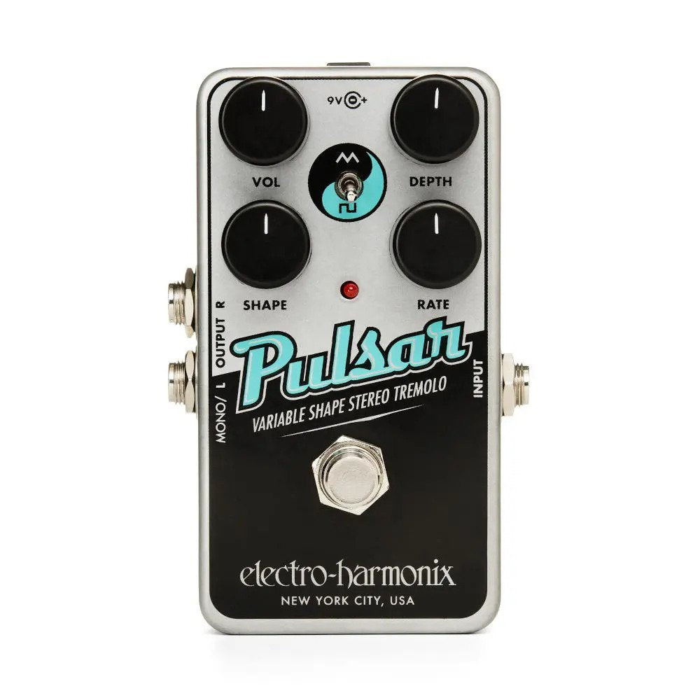 Electro-Harmonix Nano Pulsar Variable Shape Stereo Tremolo Pedal