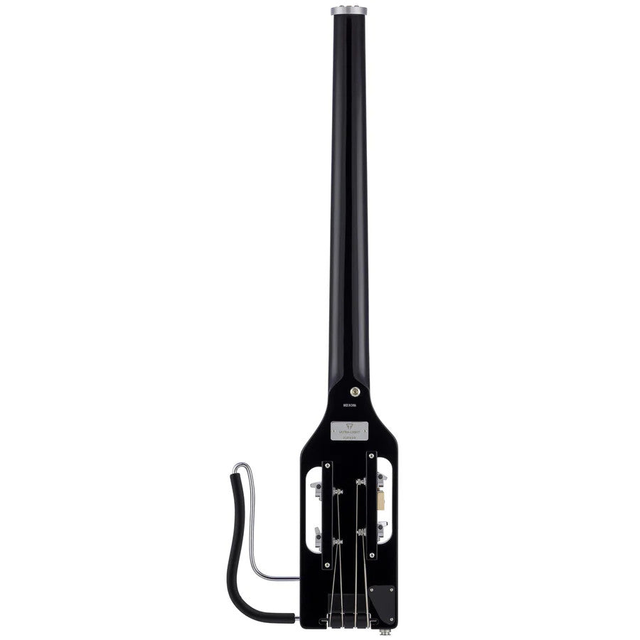 Traveler Guitar Ultra-Light Acoustic-Electric Travel Bass w/ Gig Bag - Gloss Black