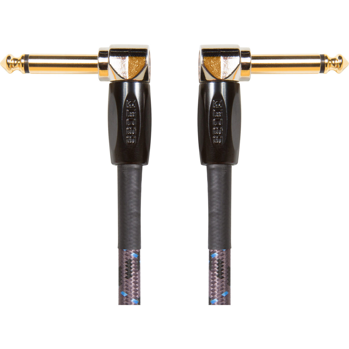 Boss 6''/15cm Instrument Cable, Angled/Angled 1/4'' Jack BIC-PC