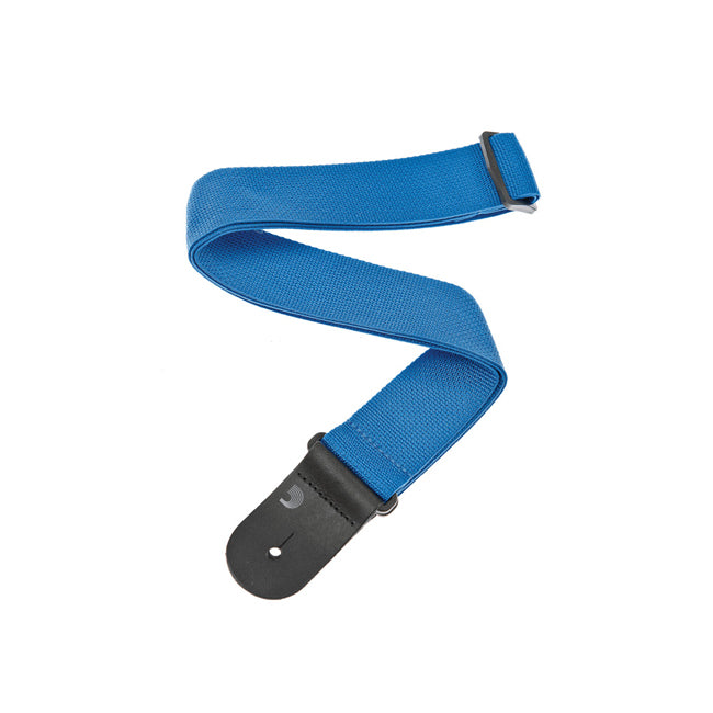 D'Addario Polypropylene Guitar Strap Blue PWS102